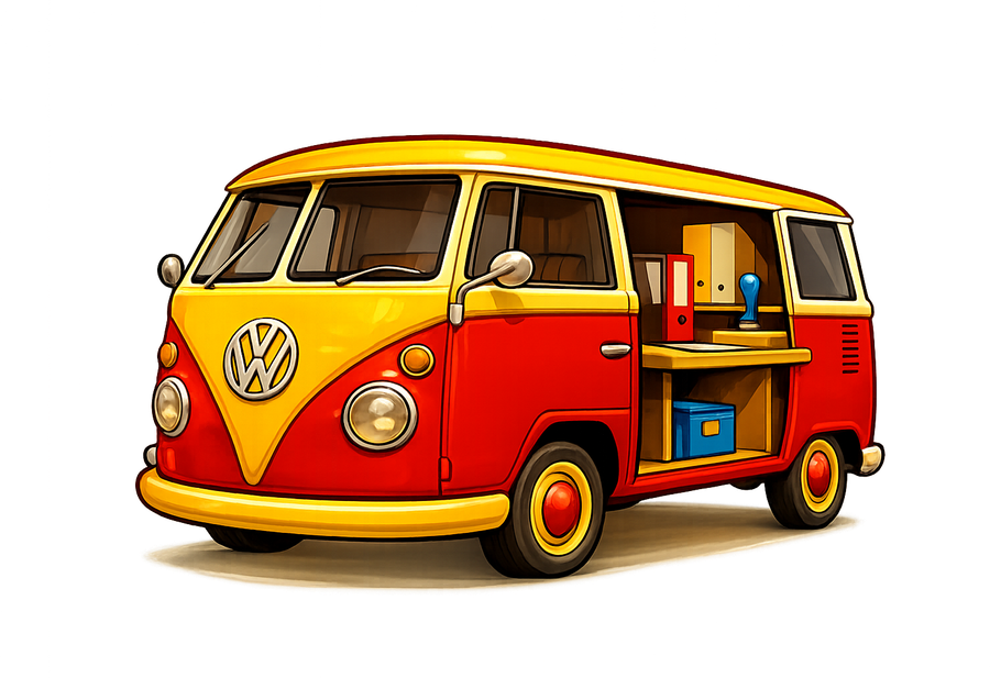 Kombi do Gabinete Itinerante